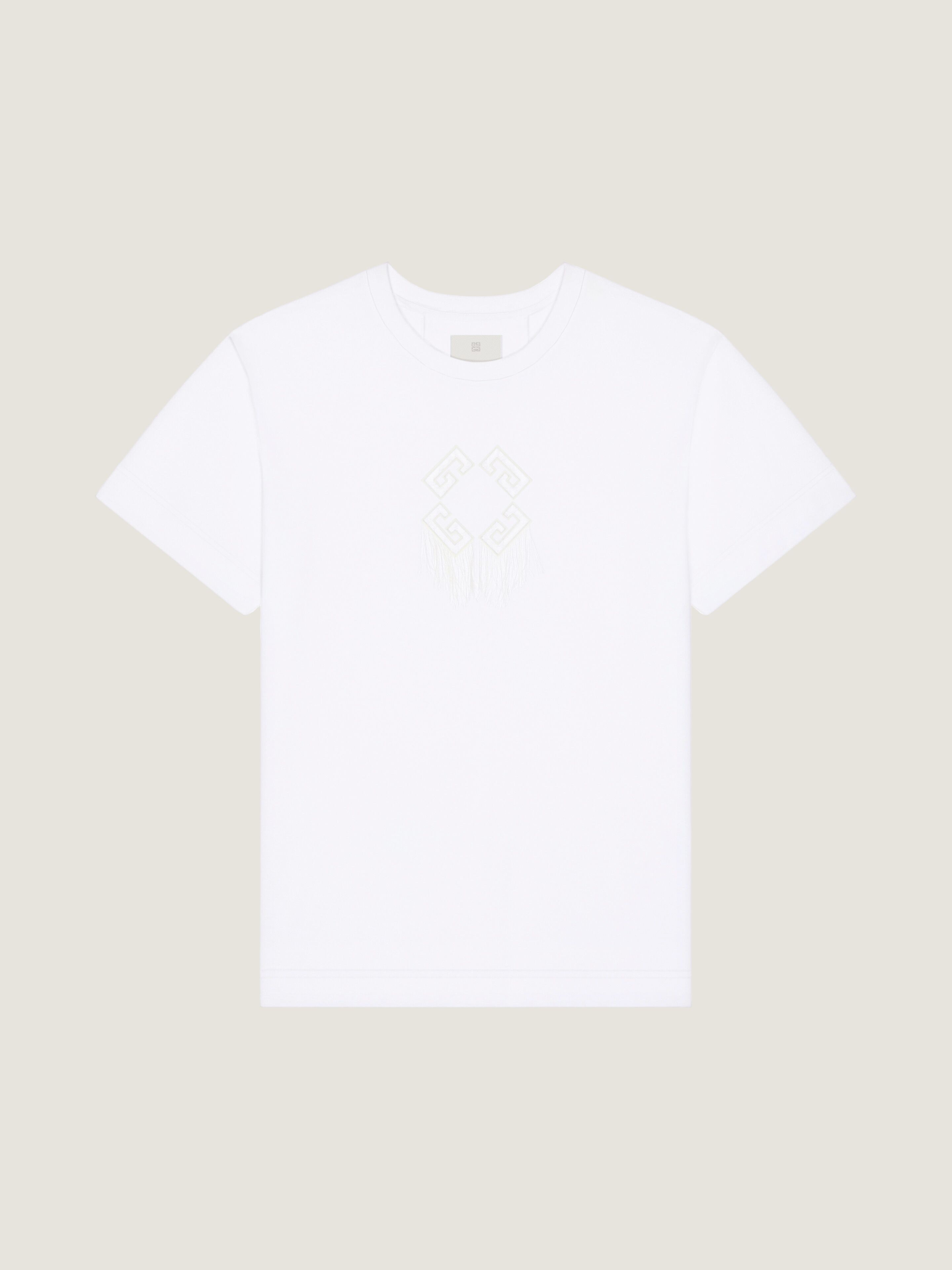 モノグラム 72 レース&フリンジ Tシャツ